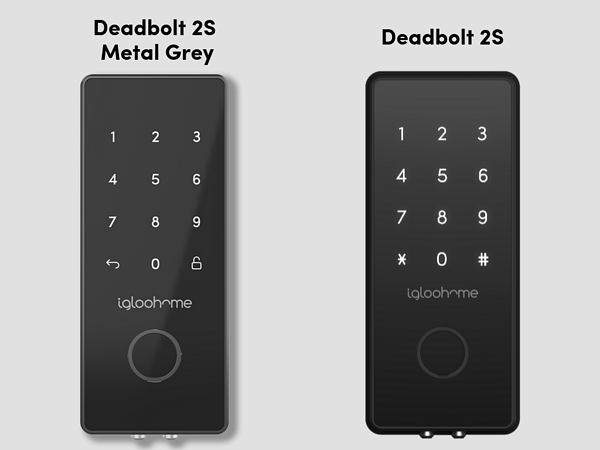deadbolt metal grey versus deadbolt 2s