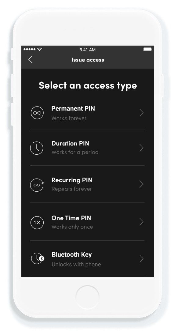 Access at your fingertips.